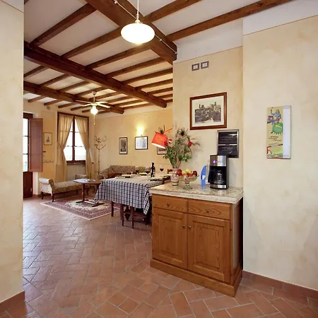 Luxurious Apartment In Lucignano With Views Exterior photo