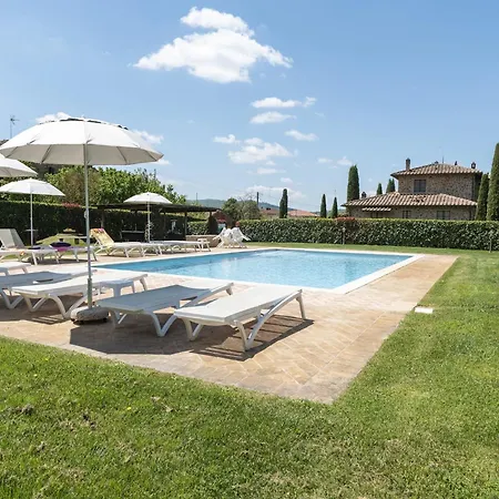 Luxurious Apartment In Lucignano With Views Exterior photo