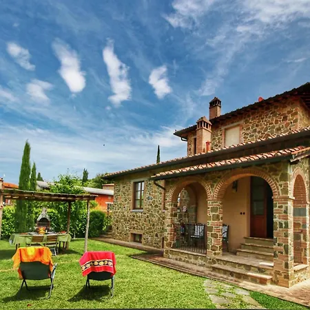 Luxurious Apartment In Lucignano With Views Exterior photo