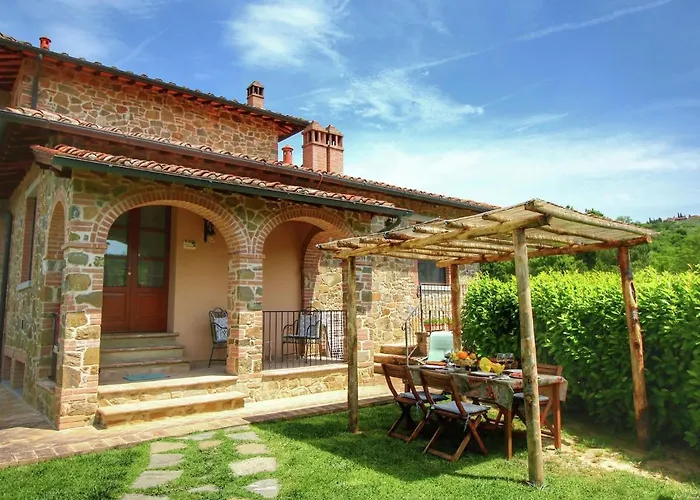 Luxurious Apartment In Lucignano With Views